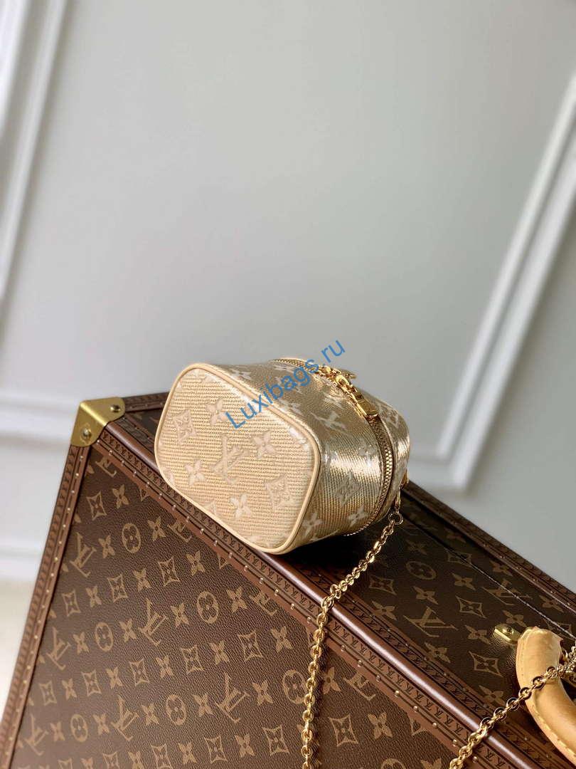 LV M22920 Louis Vuitton Micro Vanity Miniature Bag Beige | lv m22920 louis vuitton micro vanity miniature bag beige 4