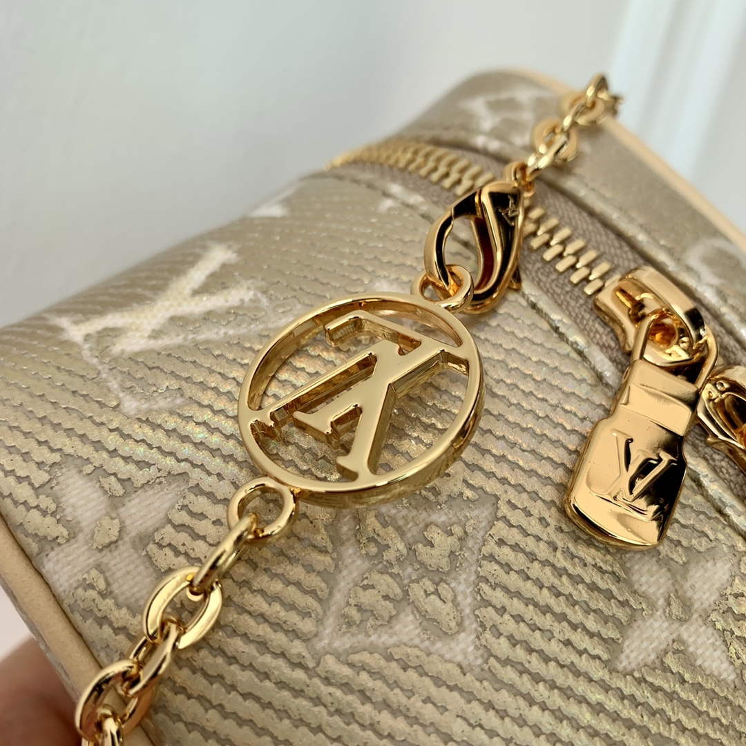LV M22920 Louis Vuitton Micro Vanity Miniature Bag Beige | lv m22920 louis vuitton micro vanity miniature bag beige 7