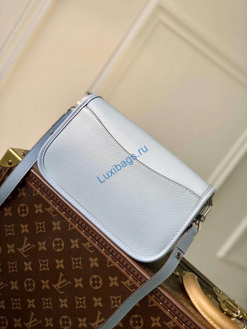 LV M59461 Louis Vuitton Buci Handbag Epi Leather Cloud Blue | lv m59461 louis vuitton buci handbag epi leather cloud blue 3