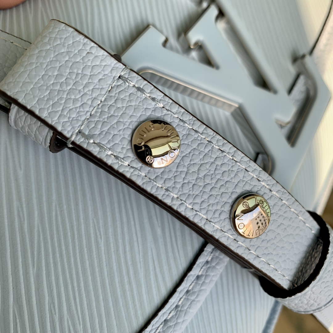 LV M59461 Louis Vuitton Buci Handbag Epi Leather Cloud Blue | lv m59461 louis vuitton buci handbag epi leather cloud blue 5