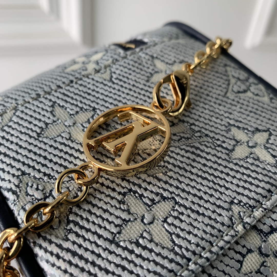 LV M82467 Louis Vuitton Micro Vanity Miniature Bag Blue | lv m82467 louis vuitton micro vanity miniature bag blue 6