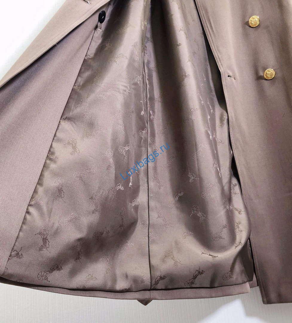 Celine 2M96A777S Wiltern Trench Coat In Cotton Gabardinemastic C99067 | celine 2m96a777s wiltern trench coat in cotton gabardinemastic c99067 4
