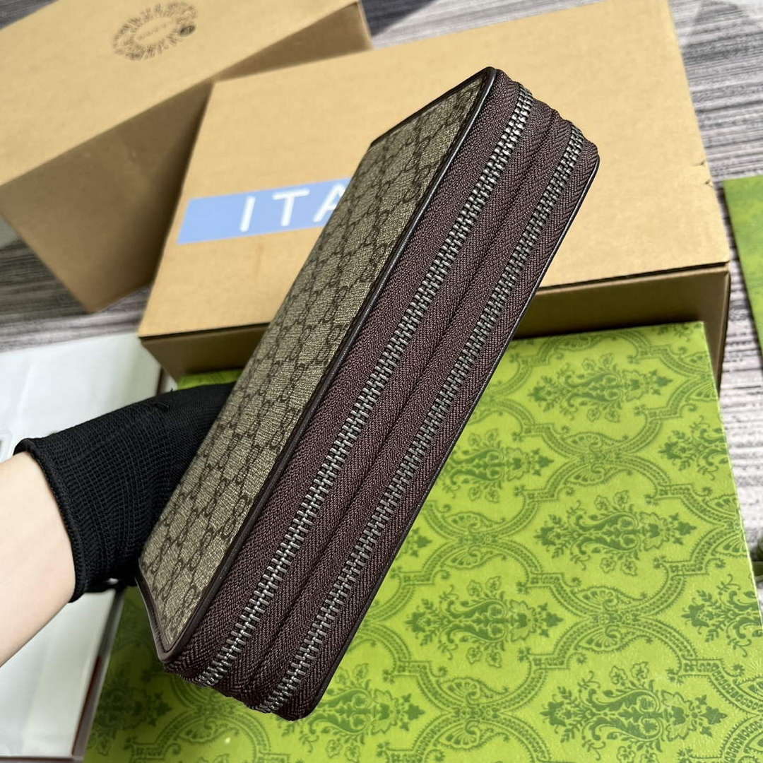 Gucci 336298 GG Travel Document Package Brown | gucci 336298 gg travel document package brown 6