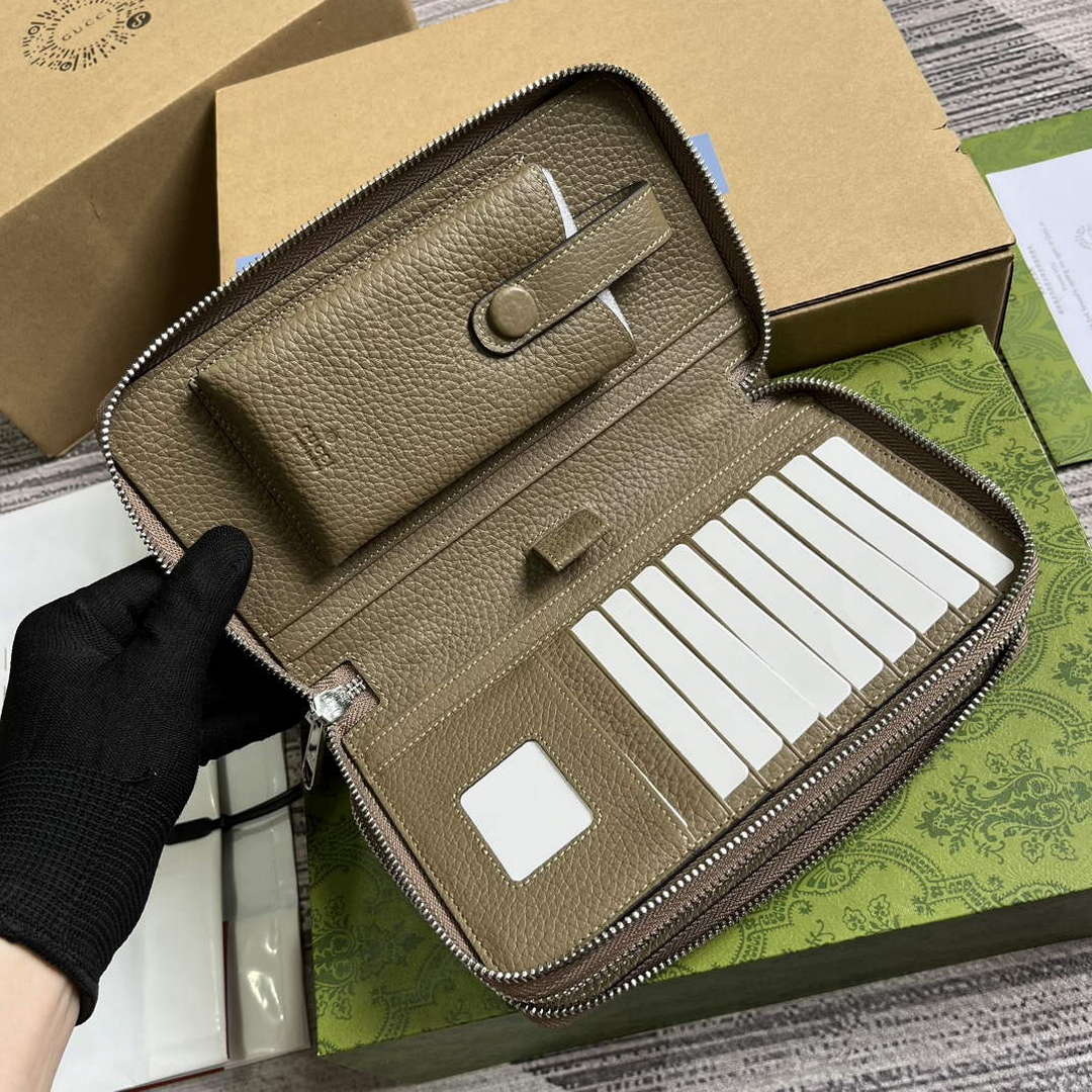 Gucci 751760 Jumbo GG Travel Document Case Grey | gucci 751760 jumbo gg travel document case grey 7