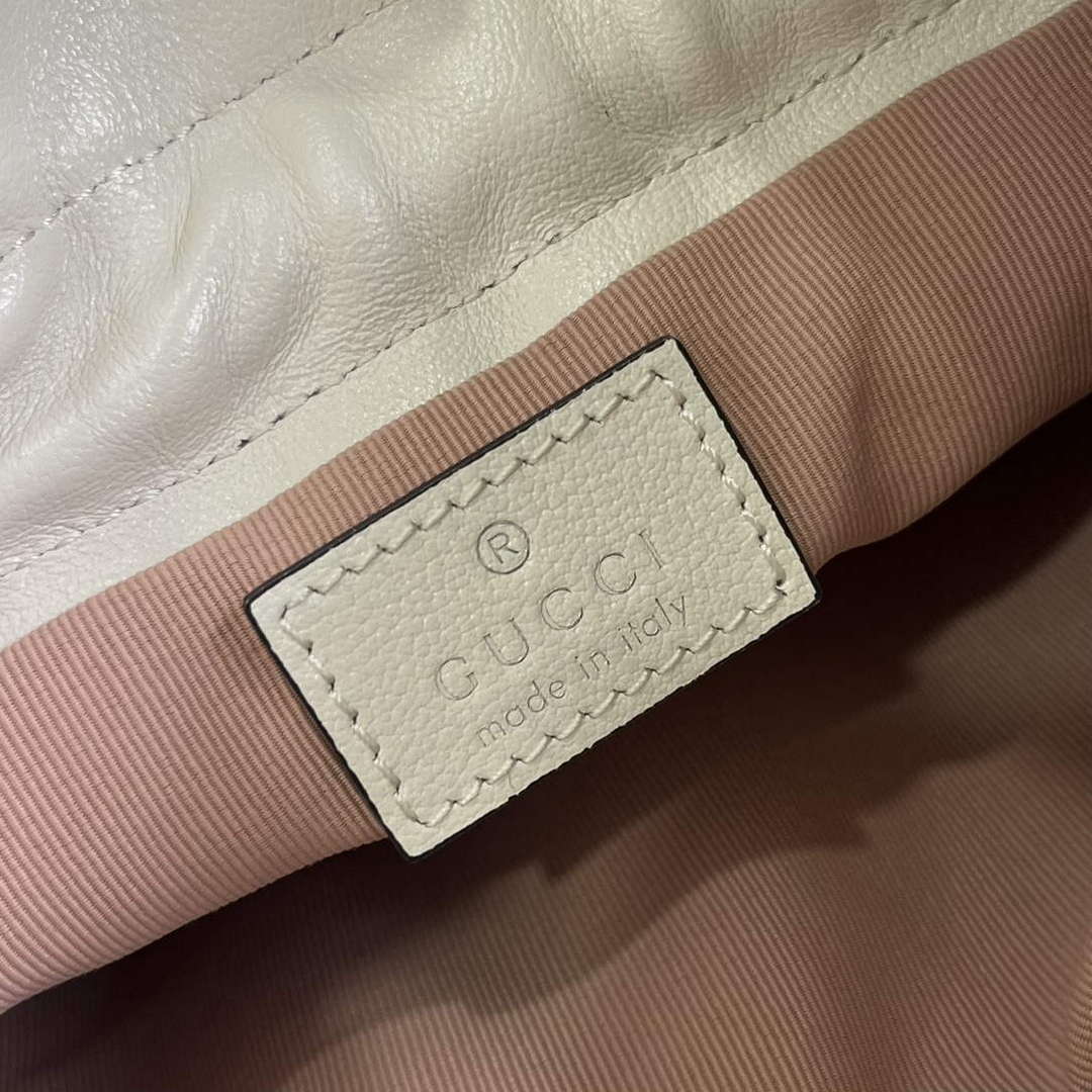 Gucci 760313 Gucci Blondie Mini Bucket Bag White | gucci 760313 gucci blondie mini bucket bag white 5