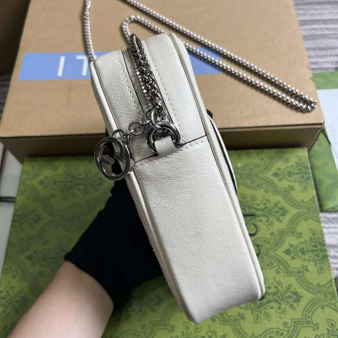 Gucci 760315 Gucci Blondie Mini Bag White | gucci 760315 gucci blondie mini bag white 3