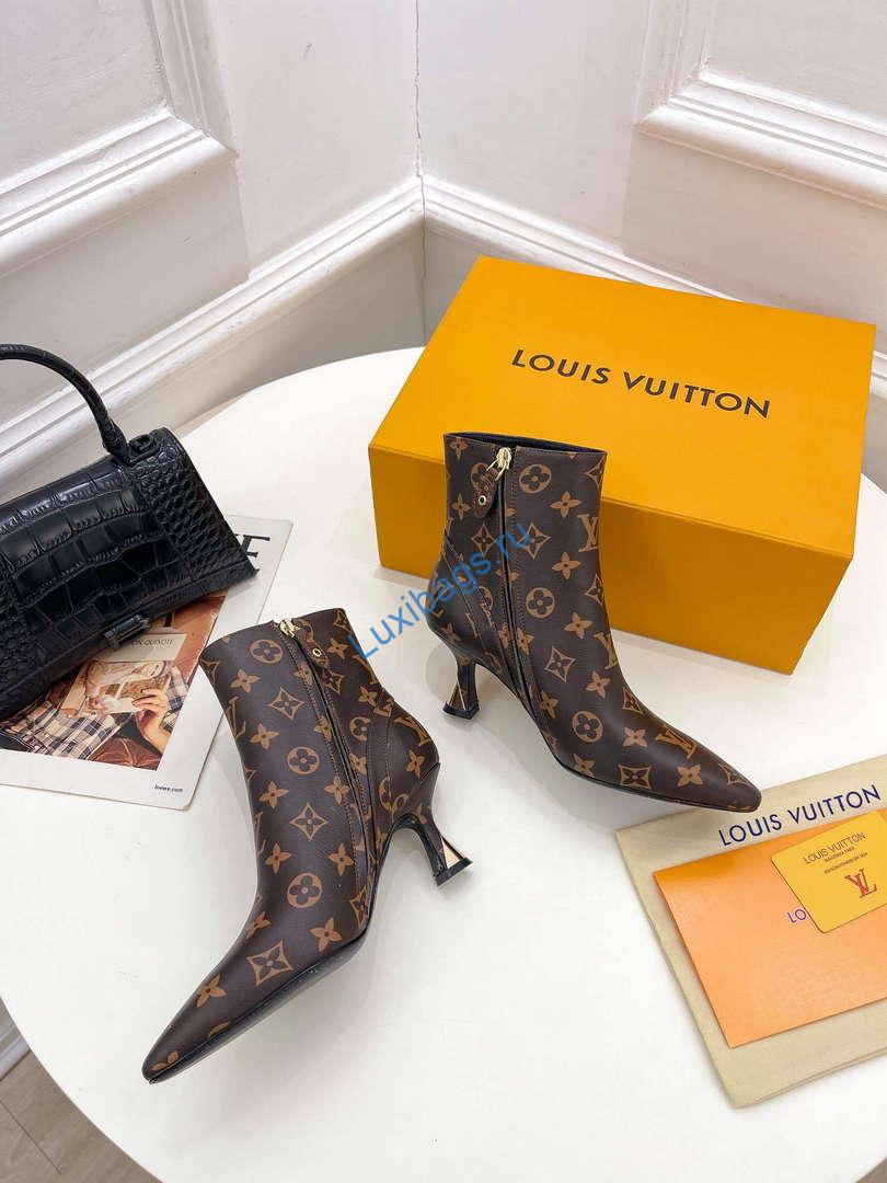 LV 1ACAKQ Louis Vuitton Women's Shoes Sparkle Ankle Boots L75203 | lv 1acakq louis vuitton womens shoes sparkle ankle boots l75203 3