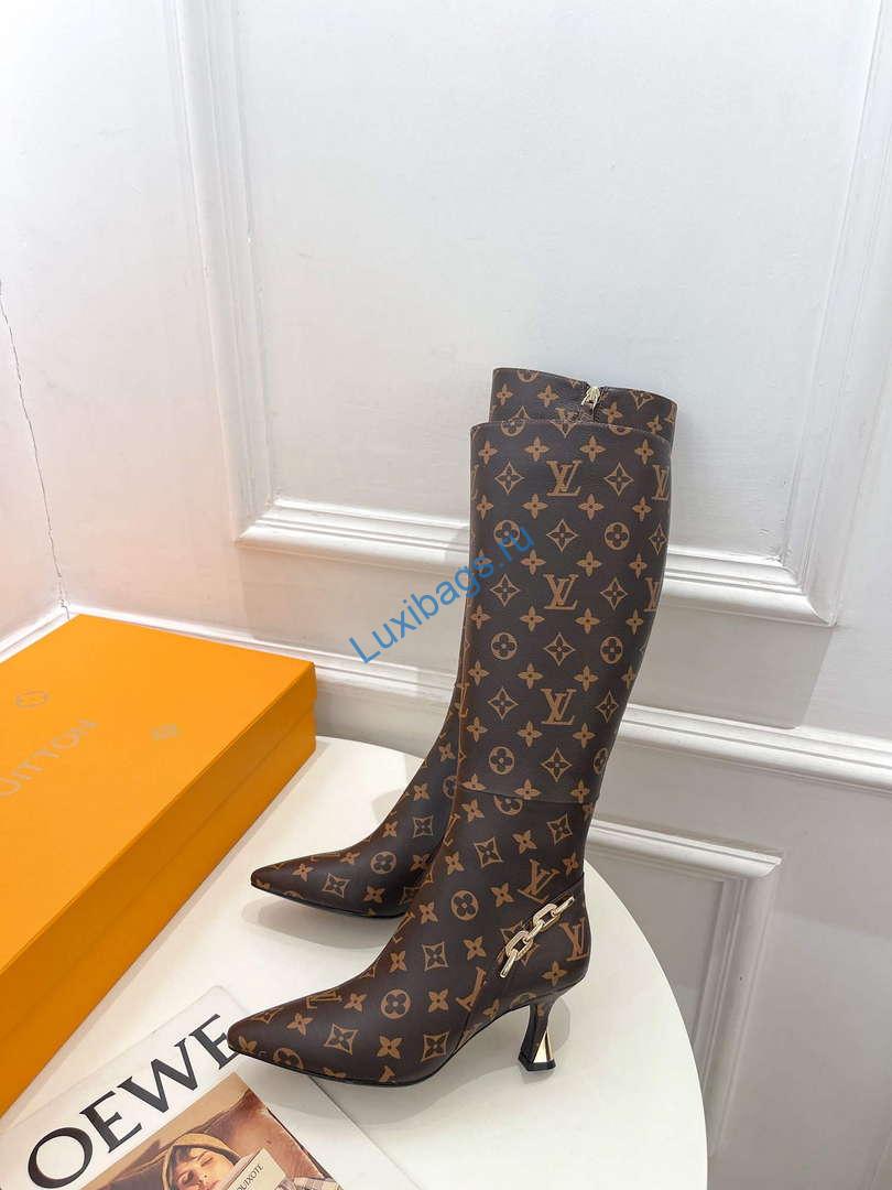 LV 1ACAKQ Louis Vuitton Women's Shoes Sparkle High Boots L75208 | lv 1acakq louis vuitton womens shoes sparkle high boots l75208 4