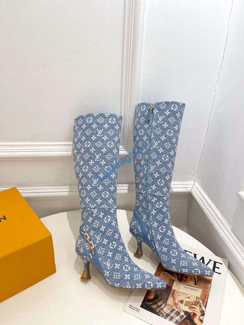 LV 1ACAKQ Louis Vuitton Women's Shoes Sparkle High Boots L75209 | lv 1acakq louis vuitton womens shoes sparkle high boots l75209 2