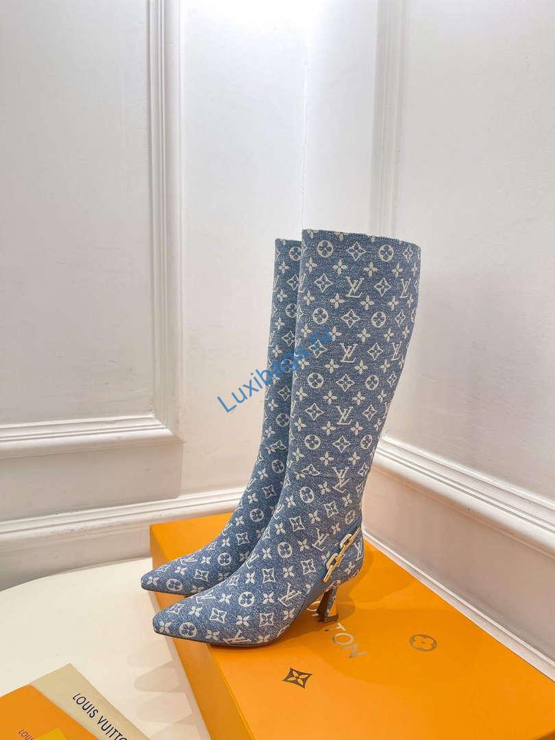 LV 1ACAKQ Louis Vuitton Women's Shoes Sparkle High Boots L75209 | lv 1acakq louis vuitton womens shoes sparkle high boots l75209 5