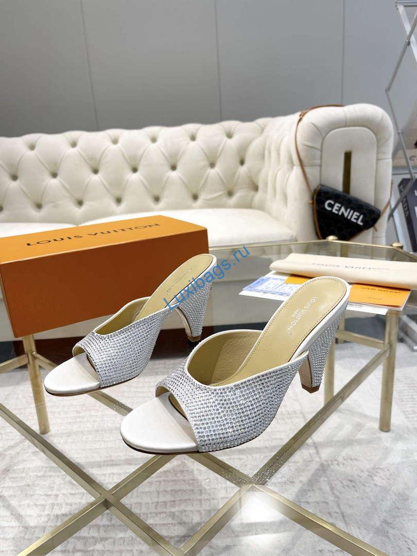 LV 1ACJ3S Louis Vuitton Women's Shoes Super Mule L75225 | lv 1acj3s louis vuitton womens shoes super mule l75225 8