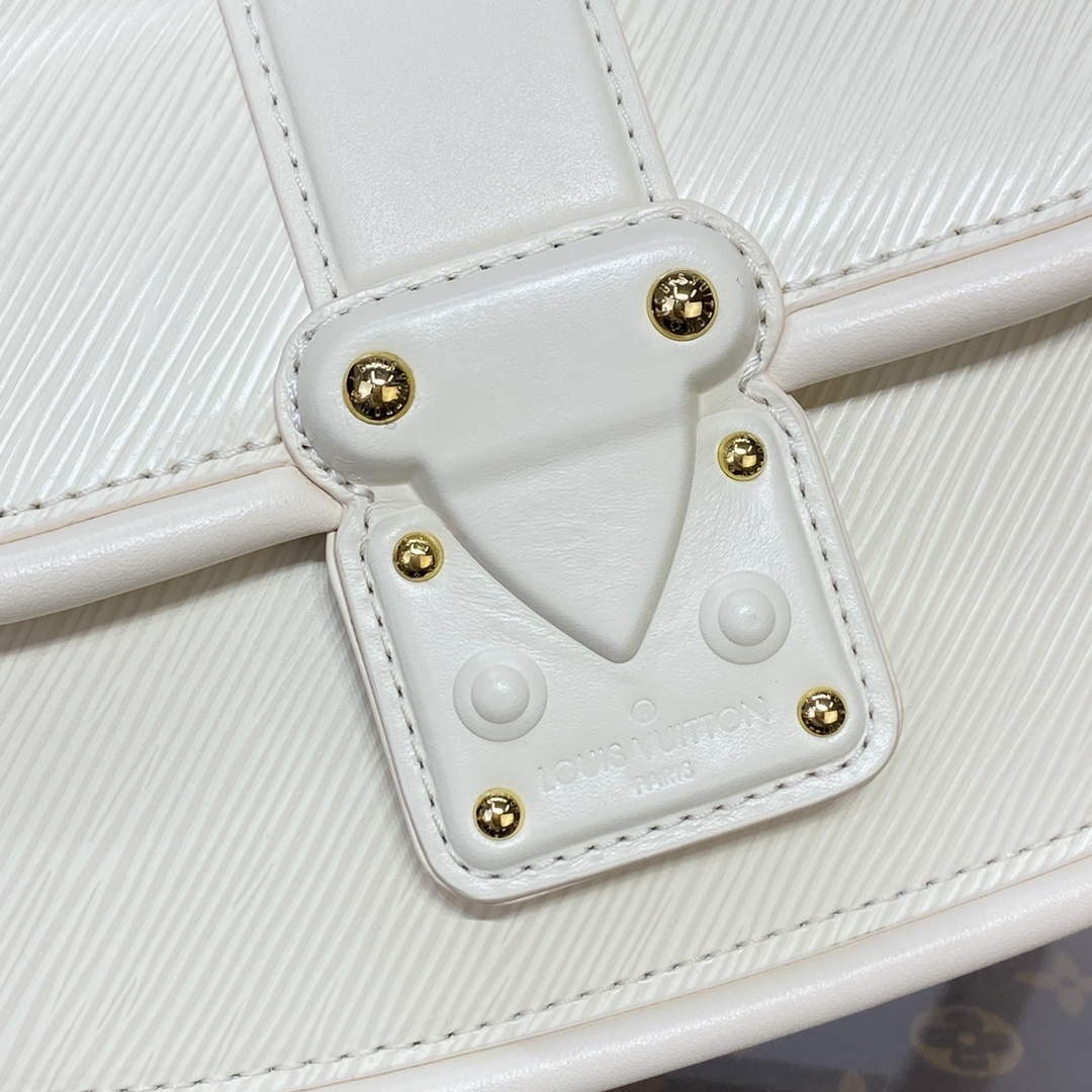LV M22720 Louis Vuitton Hide and Seek Bag Quartz white | lv m22720 louis vuitton hide and seek bag quartz white 5