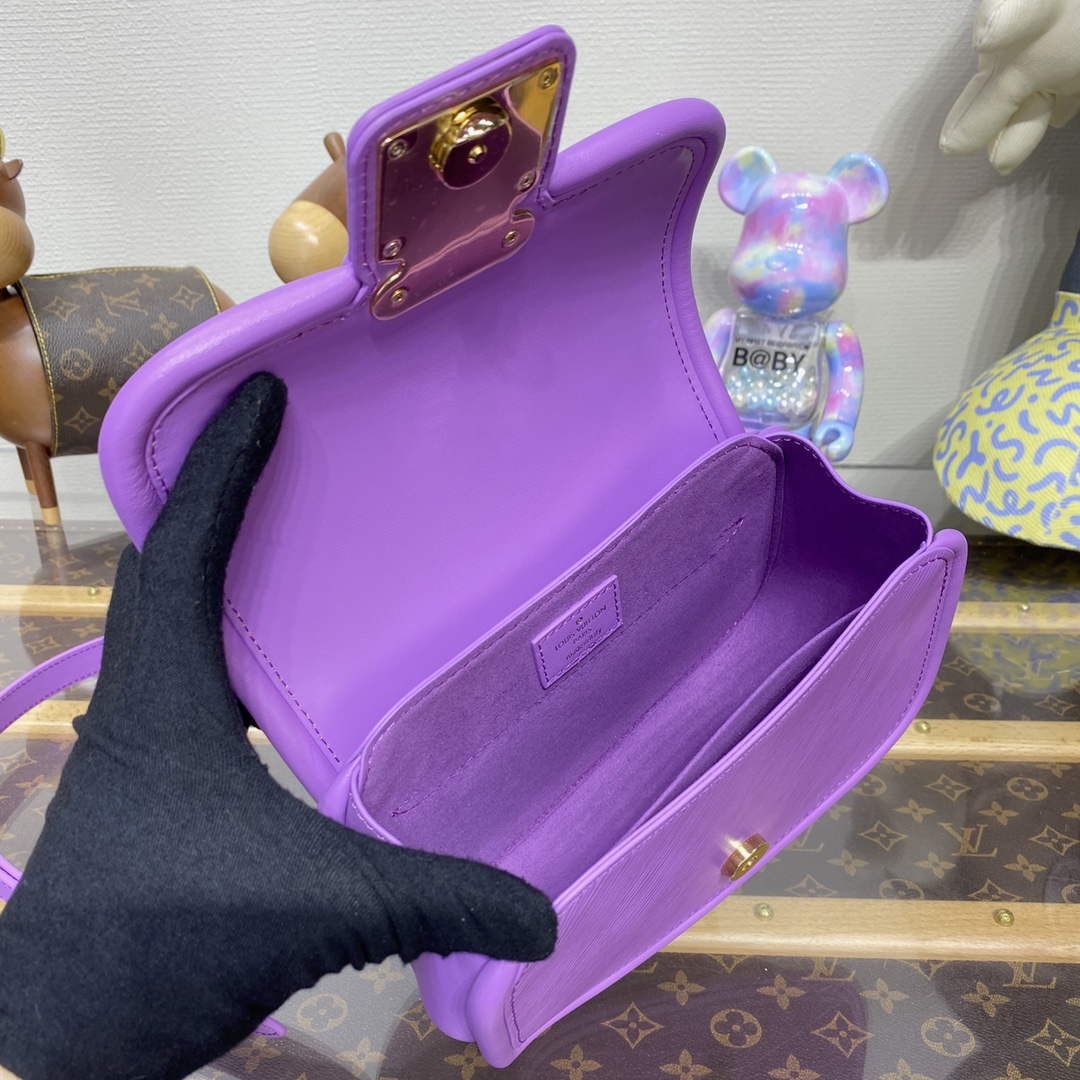 LV M22721 Louis Vuitton Hide and Seek Bag Lilas Provence Lilac | lv m22721 louis vuitton hide and seek bag lilas provence lilac 9