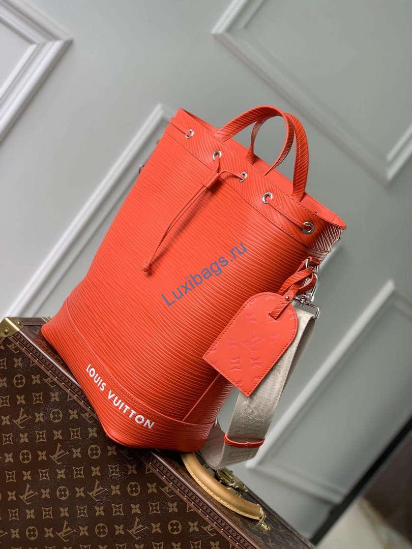 LV M23117 Louis Vuitton Maxi Noé Sling Bag Orange | lv m23117 louis vuitton maxi noe sling bag orange 2