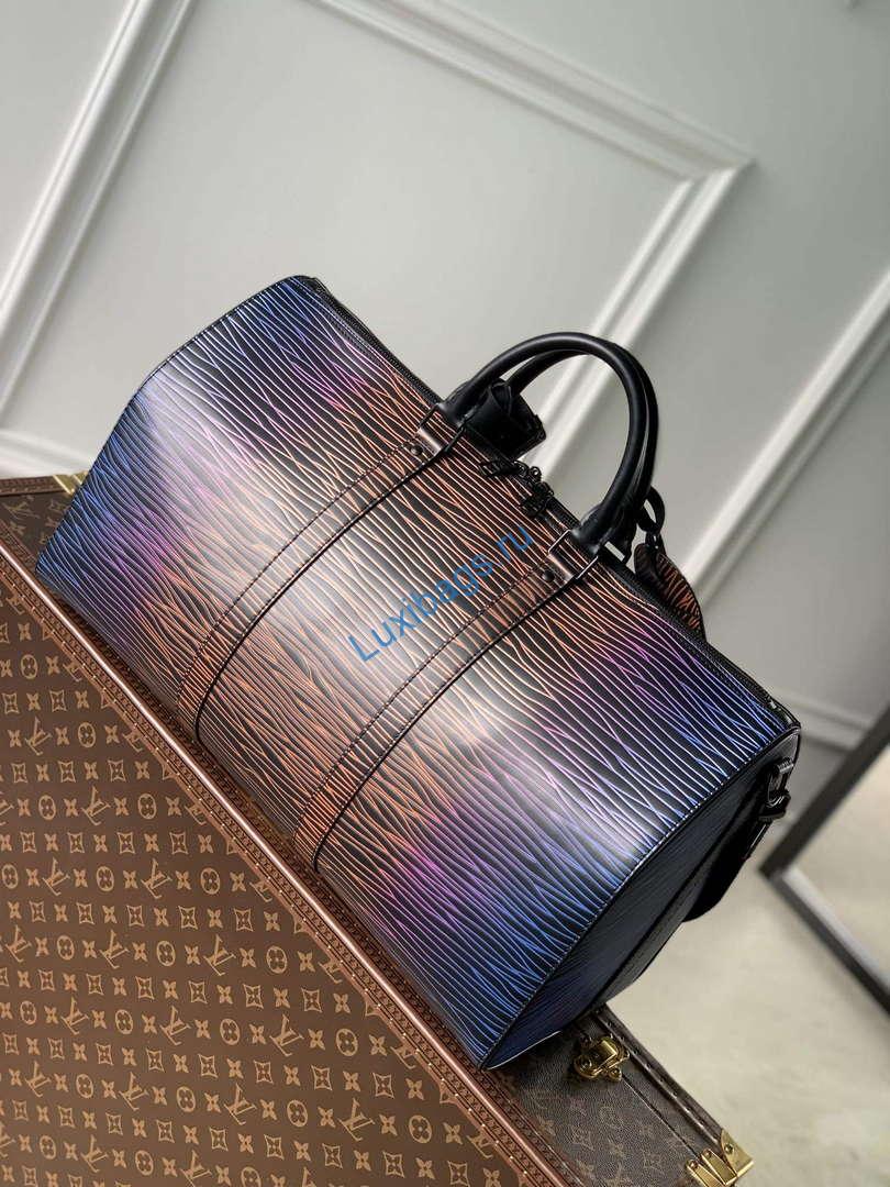 LV M23174 Louis Vuitton Keepall Bandoulière 50 Bag Gradient Electric Sun | lv m23174 louis vuitton keepall bandouliere 50 bag gradient electric sun 2