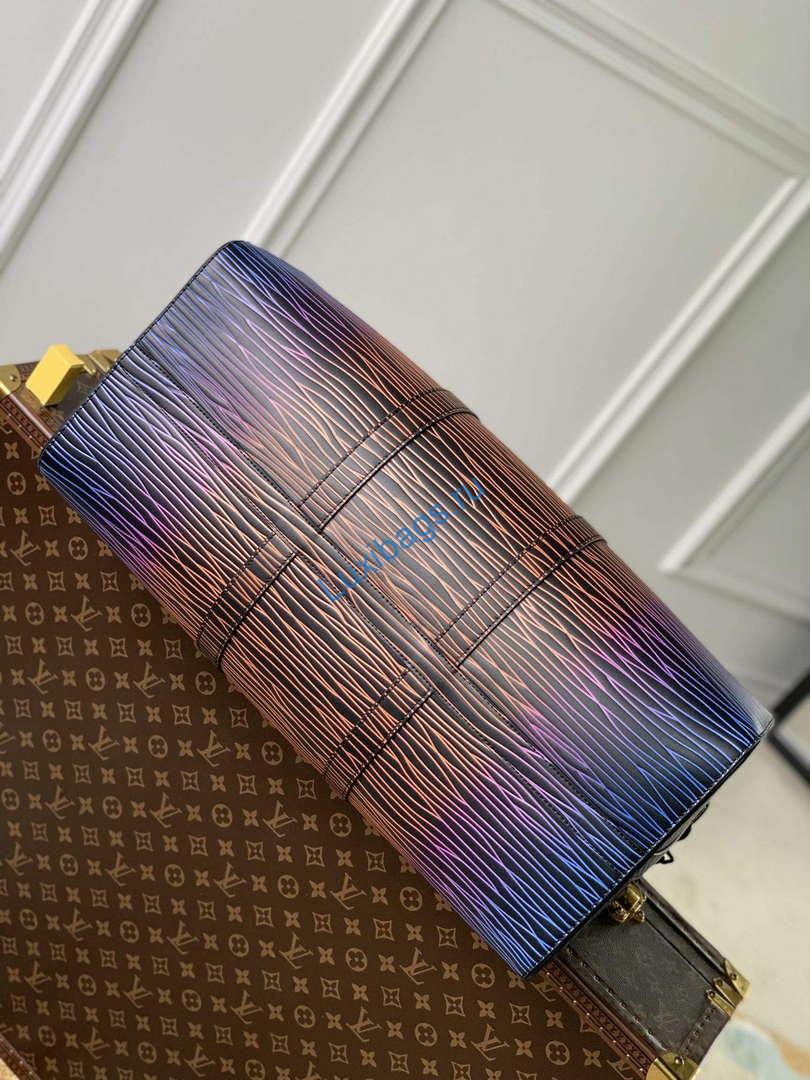 LV M23174 Louis Vuitton Keepall Bandoulière 50 Bag Gradient Electric Sun | lv m23174 louis vuitton keepall bandouliere 50 bag gradient electric sun 4