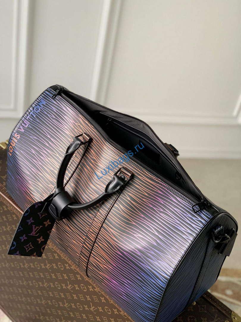 LV M23174 Louis Vuitton Keepall Bandoulière 50 Bag Gradient Electric Sun | lv m23174 louis vuitton keepall bandouliere 50 bag gradient electric sun 8