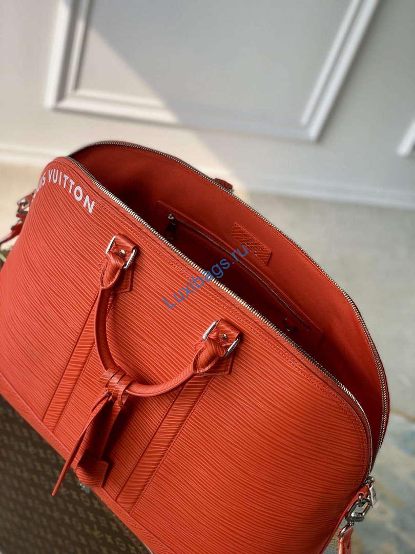 LV M23717 Louis Vuitton Alma Travel GM Bag Vermillon Red | lv m23717 louis vuitton alma travel gm bag vermillon red 7