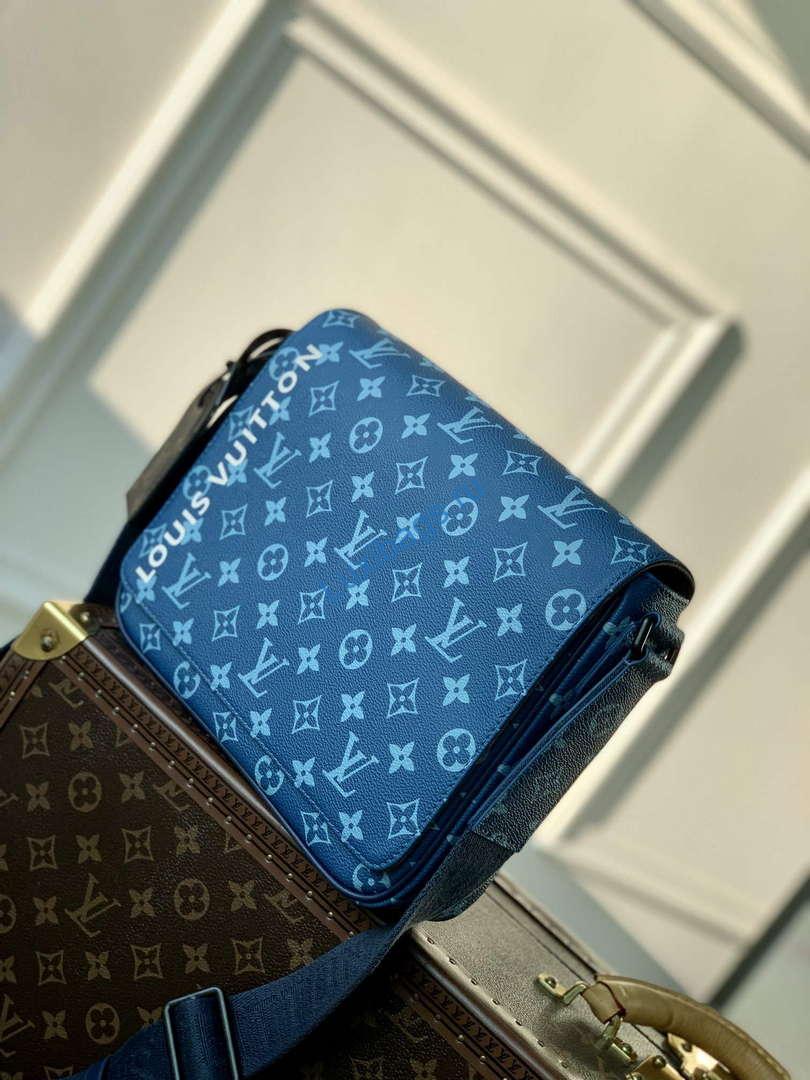 LV M23785 Louis Vuitton District PM Messenger Bag Atlantic Blue | lv m23785 louis vuitton district pm messenger bag atlantic blue 2