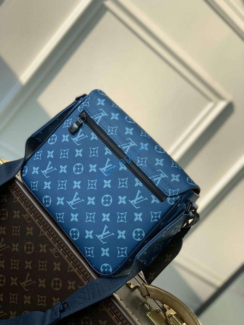 LV M23785 Louis Vuitton District PM Messenger Bag Atlantic Blue | lv m23785 louis vuitton district pm messenger bag atlantic blue 3