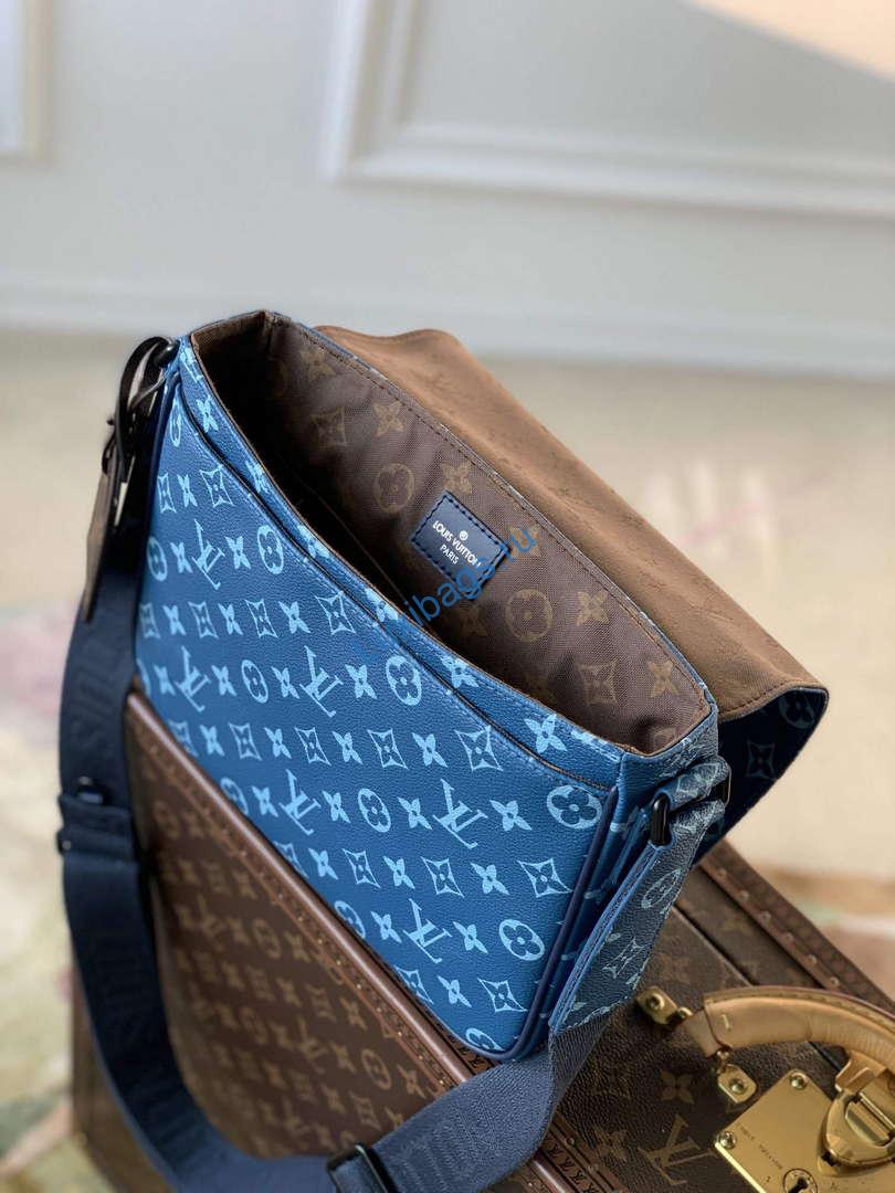 LV M23785 Louis Vuitton District PM Messenger Bag Atlantic Blue | lv m23785 louis vuitton district pm messenger bag atlantic blue 7