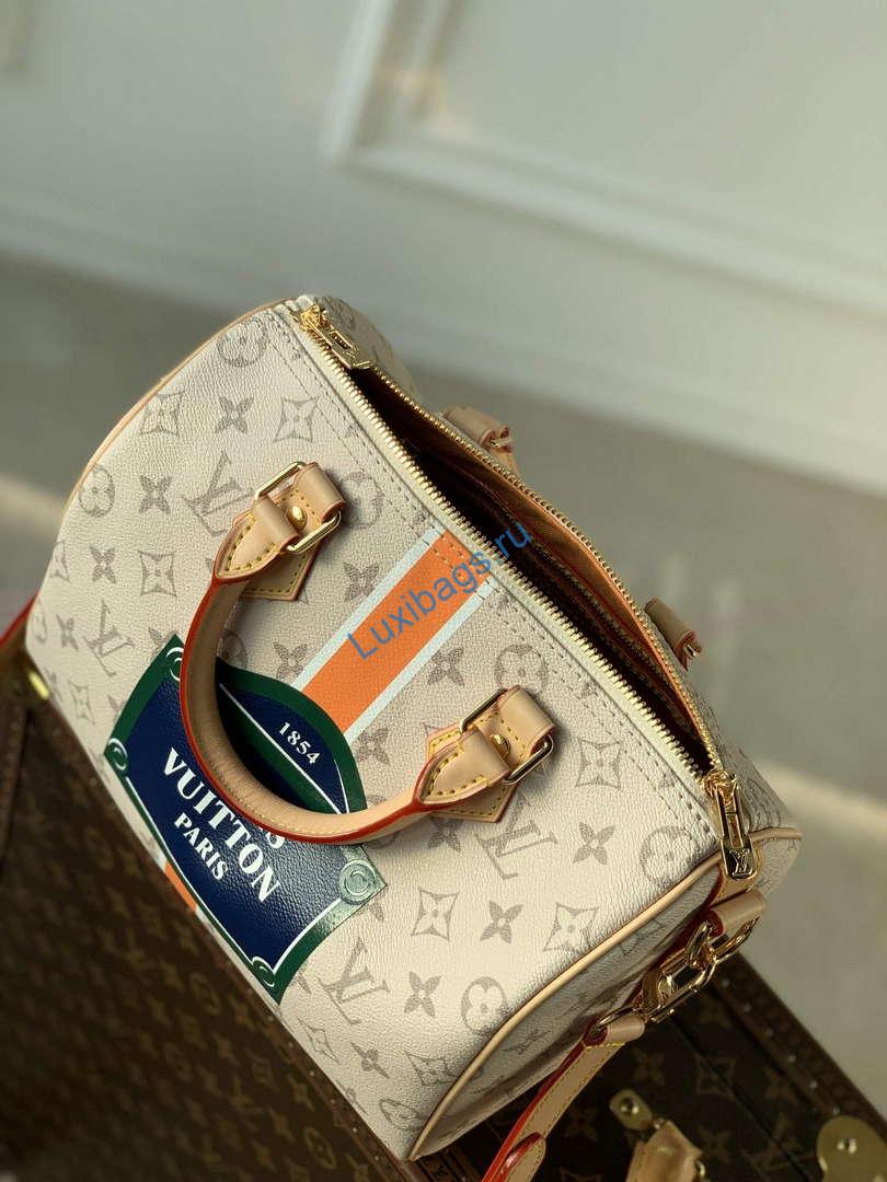 LV M46749 Louis Vuitton Speedy Bandoulière 25 Handbag Beige/Ocher | lv m46749 louis vuitton speedy bandouliere 25 handbag beige ocher 9