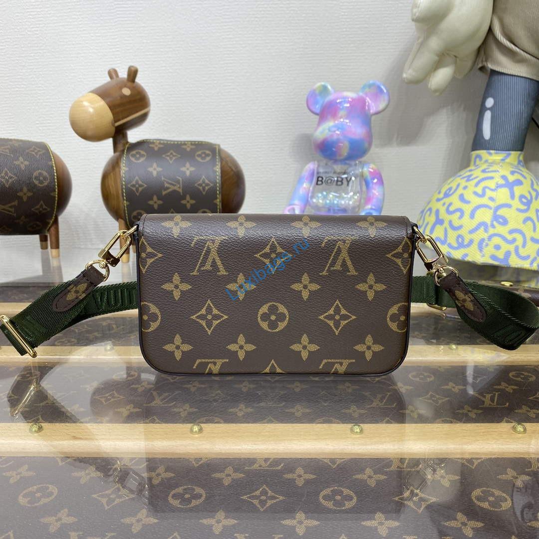 LV M80091 Louis Vuitton Félicie Strap & Go Bag Khaki Green | lv m80091 louis vuitton felicie strap go bag khaki green 2