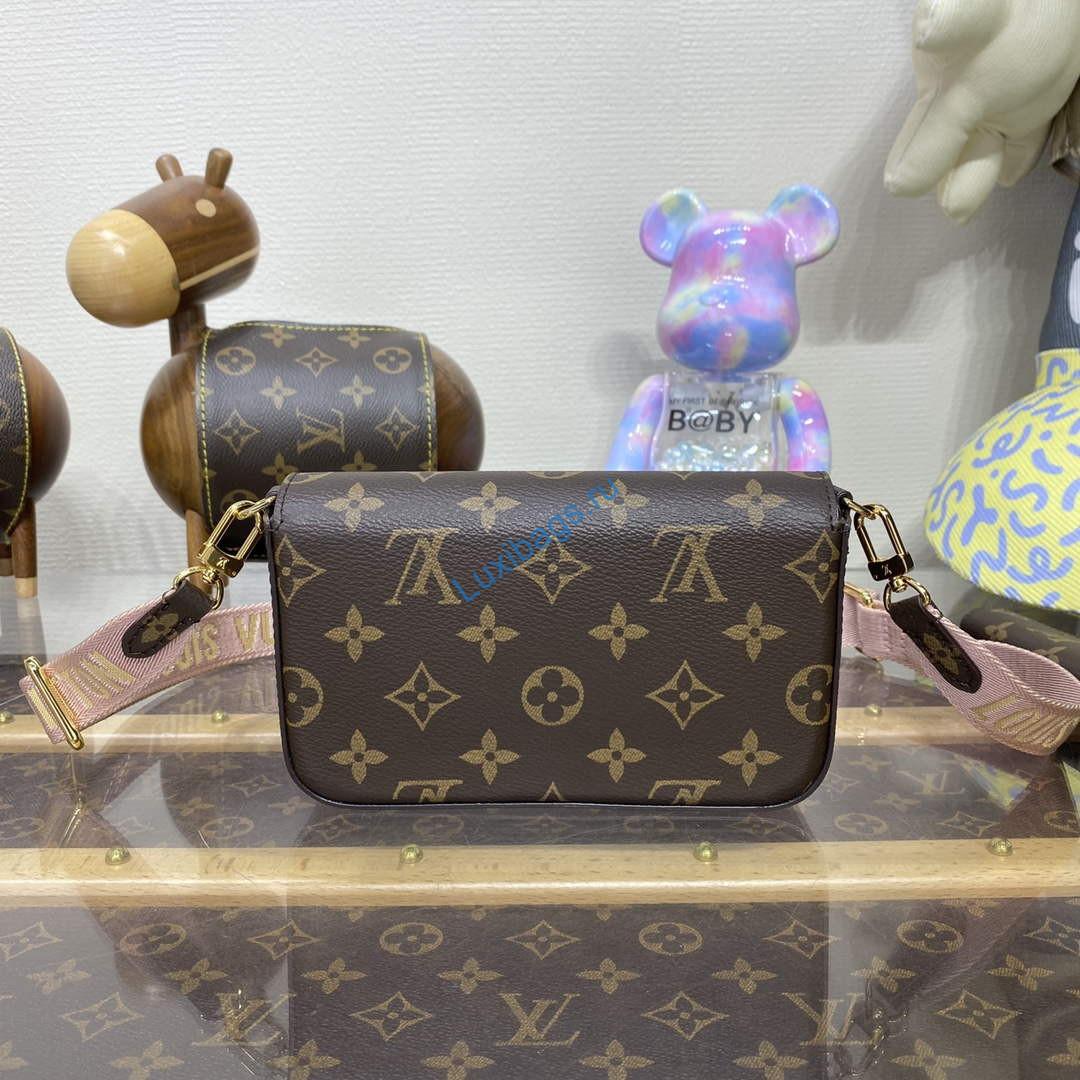 LV M80091 Louis Vuitton Félicie Strap & Go Bag Pink | lv m80091 louis vuitton felicie strap go bag pink 2
