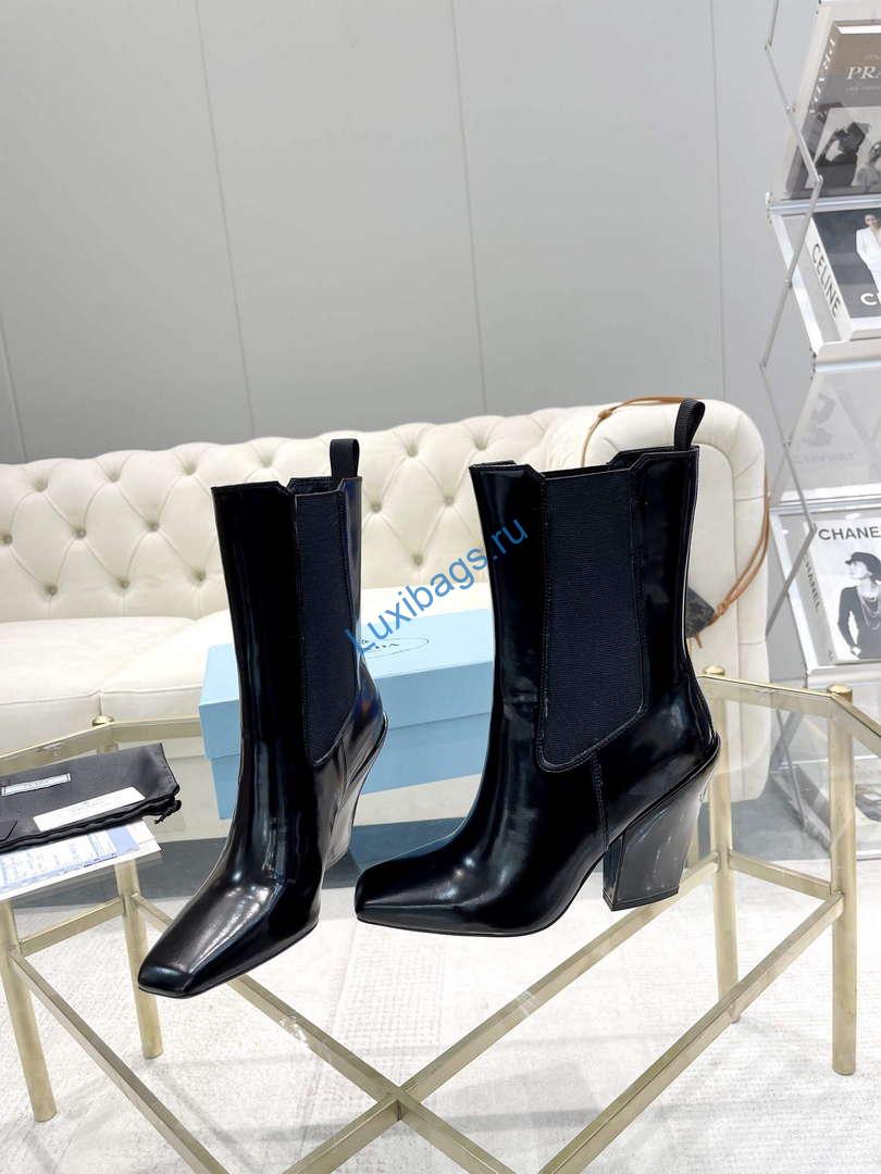 Prada Women's Shoes Boots 110 mm Heel P67339 | prada womens shoes boots 110 mm heel p67339 6