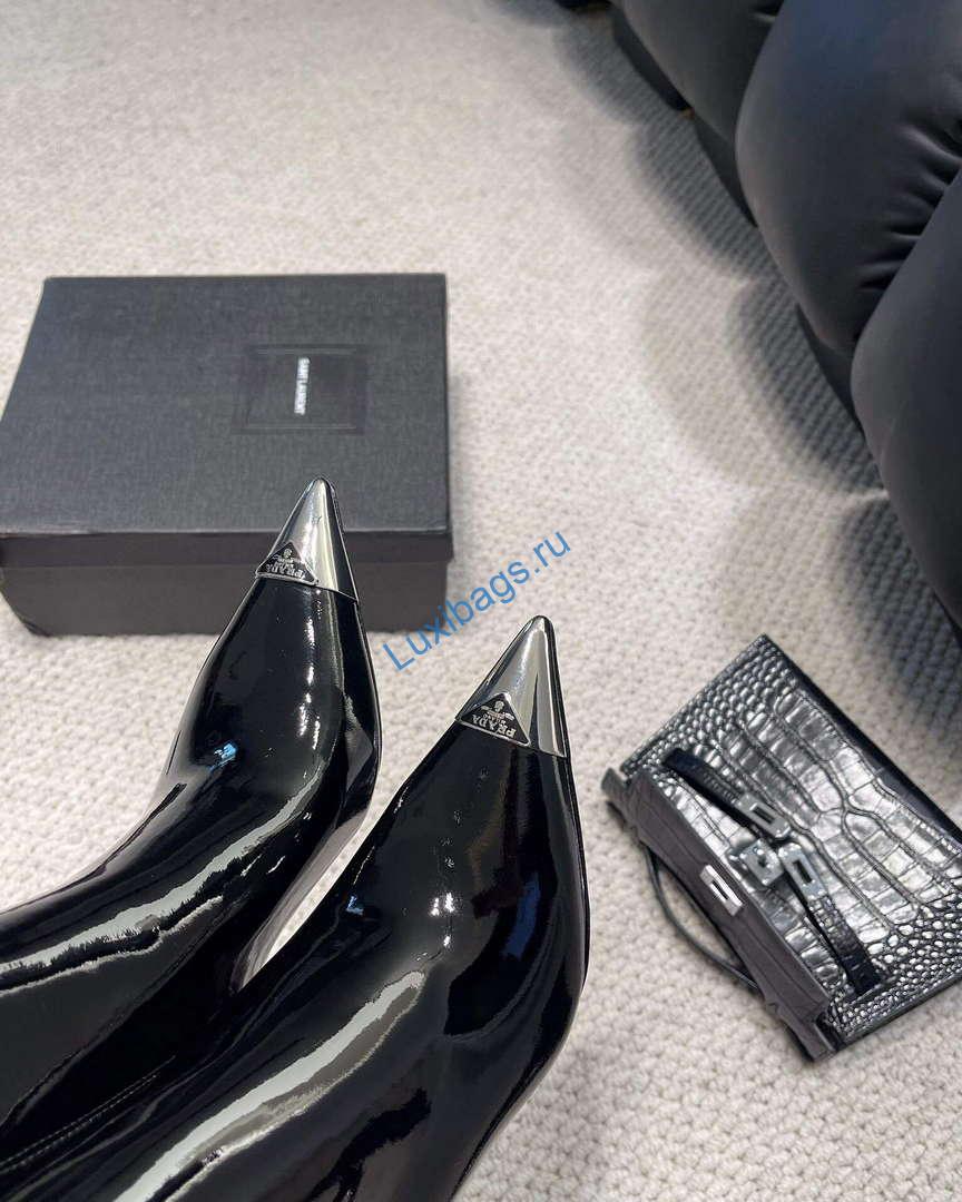 Prada Women's Shoes Boots 75 mm Heel P67336 | prada womens shoes boots 75 mm heel p67336 8