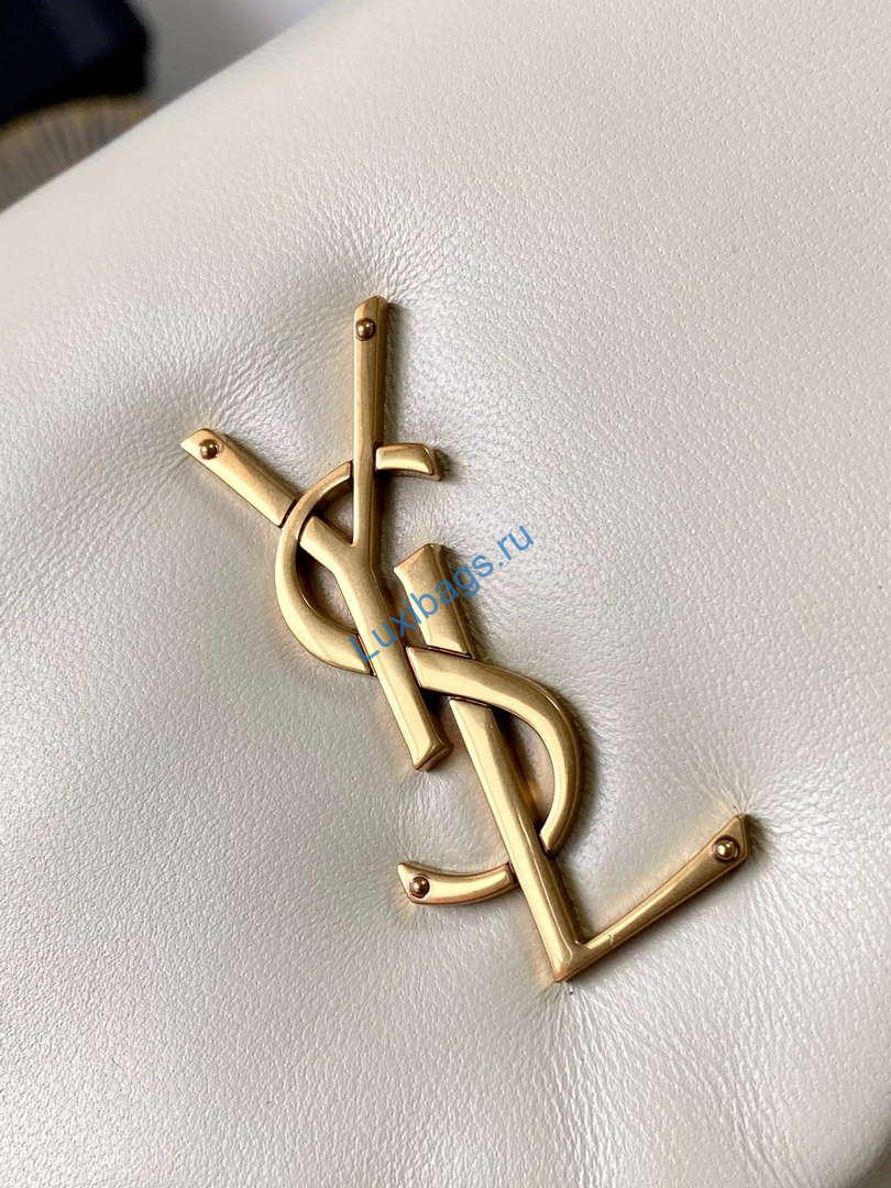 YSL 734153 Calypso In Lambskin Chain Bag White | ysl 734153 calypso in lambskin chain bag white 7