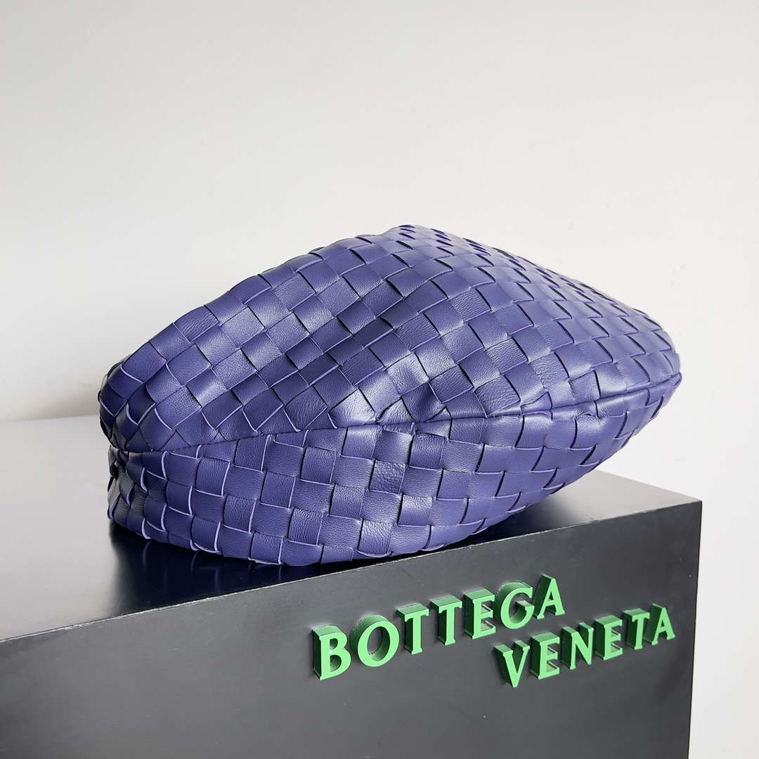 Bottega Veneta BV 600263 Medium Jodie Bag Blue& purple | bottega veneta bv 600263 medium jodie bag blue purple 002