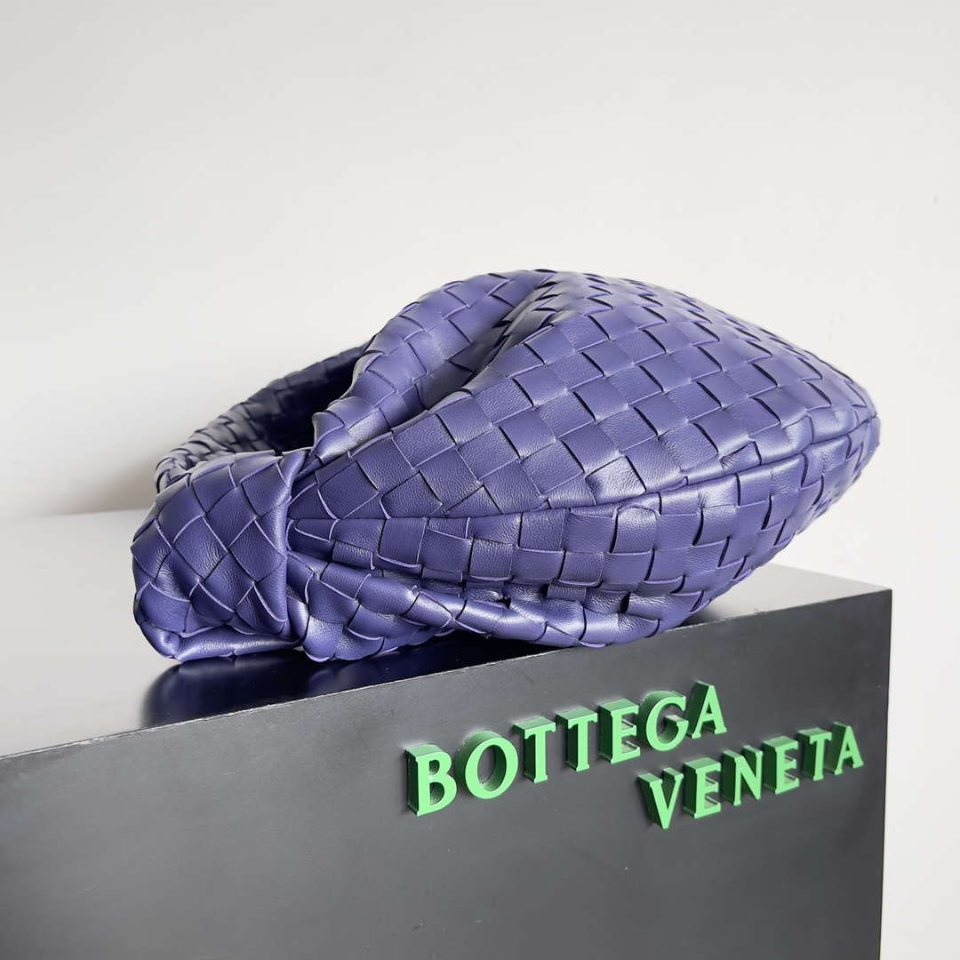 Bottega Veneta BV 600263 Medium Jodie Bag Blue& purple | bottega veneta bv 600263 medium jodie bag blue purple 004