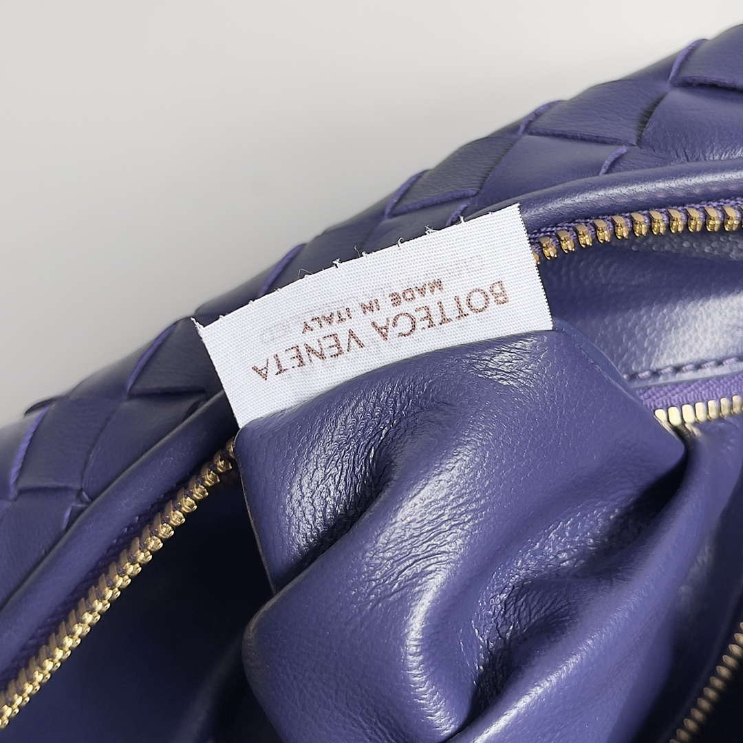 Bottega Veneta BV 600263 Medium Jodie Bag Blue& purple | bottega veneta bv 600263 medium jodie bag blue purple 006