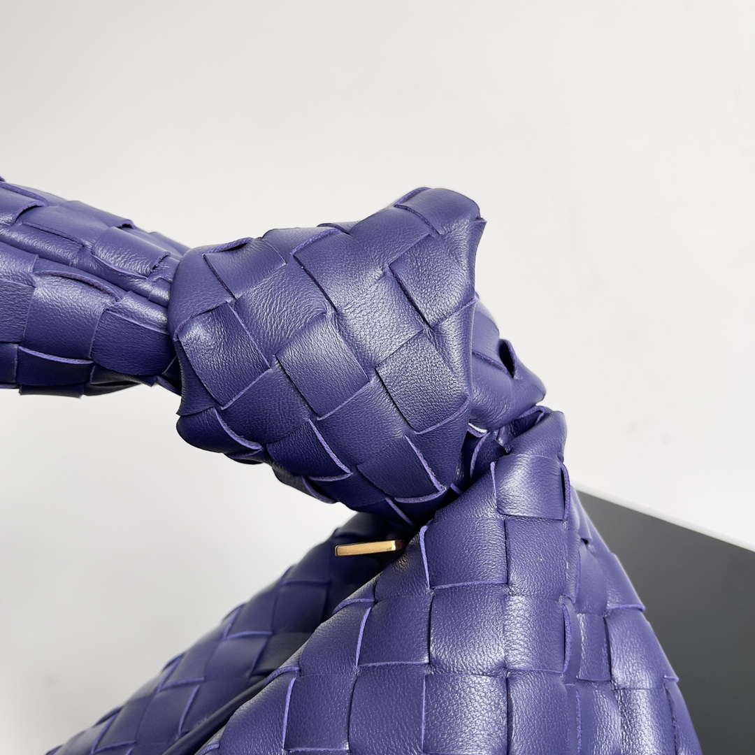 Bottega Veneta BV 600263 Medium Jodie Bag Blue& purple | bottega veneta bv 600263 medium jodie bag blue purple 008