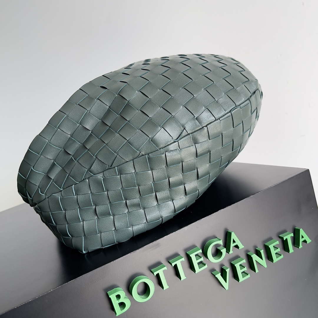 Bottega Veneta BV 600263 Medium Jodie Bag Dark Green | bottega veneta bv 600263 medium jodie bag dark green 002