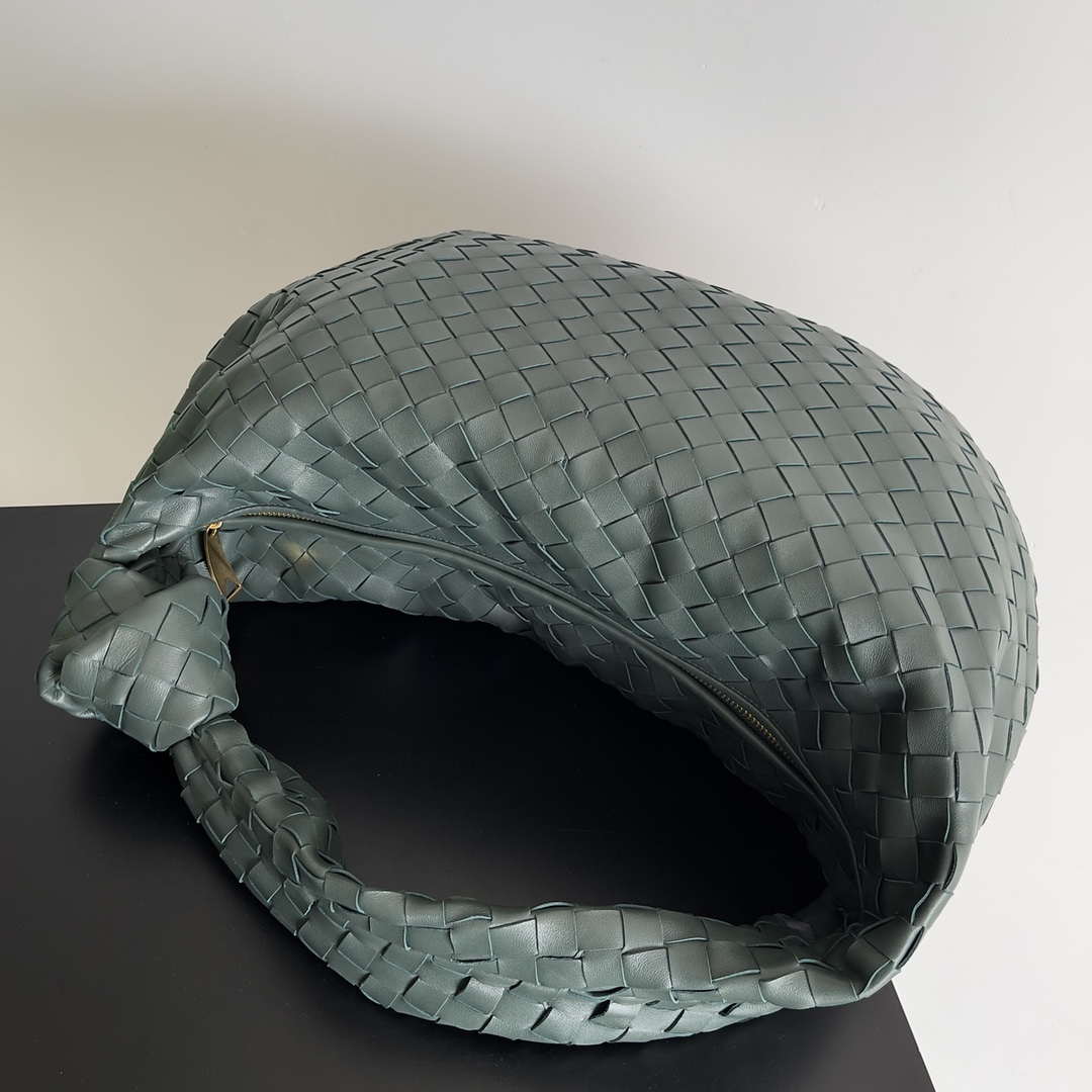 Bottega Veneta BV 600263 Medium Jodie Bag Dark Green | bottega veneta bv 600263 medium jodie bag dark green 005