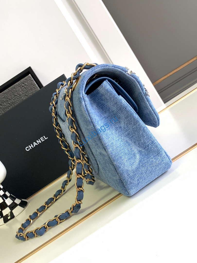 chanel a01112 flap classic handbag blue denim beaded sequin bag 1 Chanel A01112 Flap Classic Handbag Blue Denim beaded sequin bag | chanel a01112 flap classic handbag blue denim beaded sequin bag 02