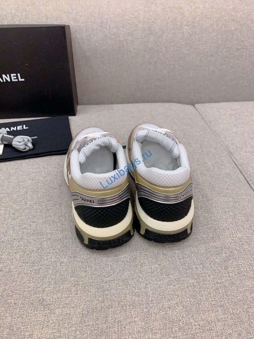 Chanel Women's Sneaker G45077 Designer Trainers Fabric Laminated C90101 | chanel womens sneaker g45077 designer trainers fabric laminated c90101 008