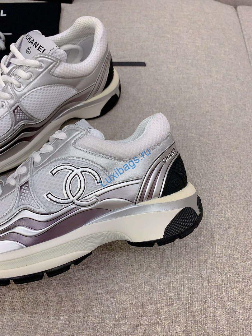 Chanel Women's Sneaker G45077 Designer Trainers Fabric Laminated C90103 | chanel womens sneaker g45077 designer trainers fabric laminated c90103 007