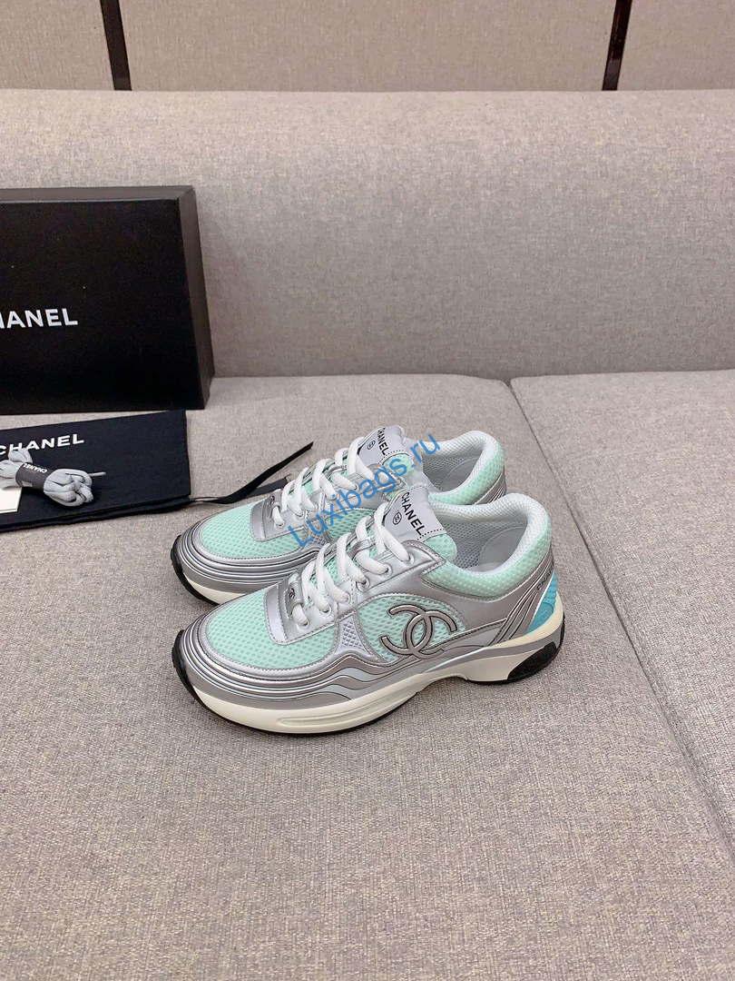 Chanel Women's Sneaker G45077 Designer Trainers Fabric Laminated C90105 | chanel womens sneaker g45077 designer trainers fabric laminated c90105 003