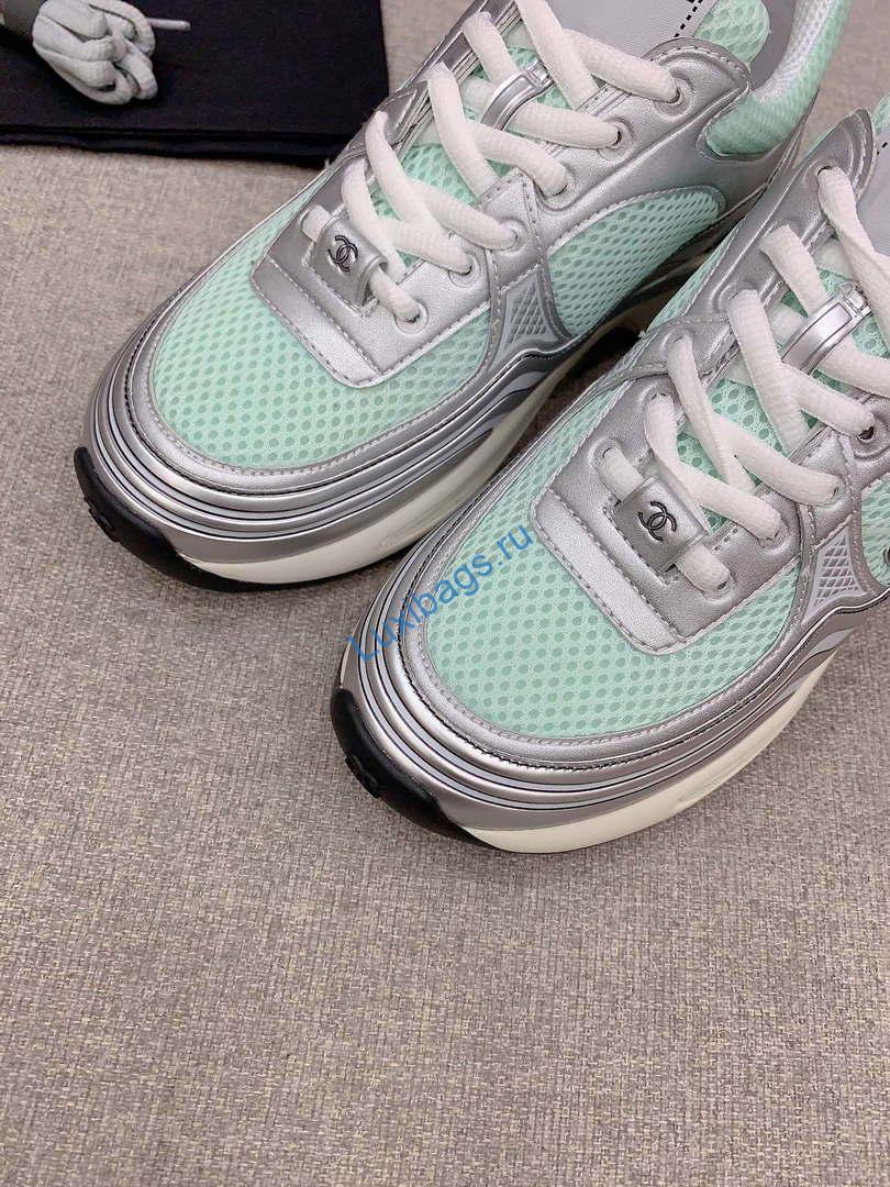 Chanel Women's Sneaker G45077 Designer Trainers Fabric Laminated C90105 | chanel womens sneaker g45077 designer trainers fabric laminated c90105 005