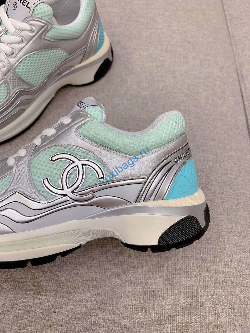 Chanel Women's Sneaker G45077 Designer Trainers Fabric Laminated C90105 | chanel womens sneaker g45077 designer trainers fabric laminated c90105 007