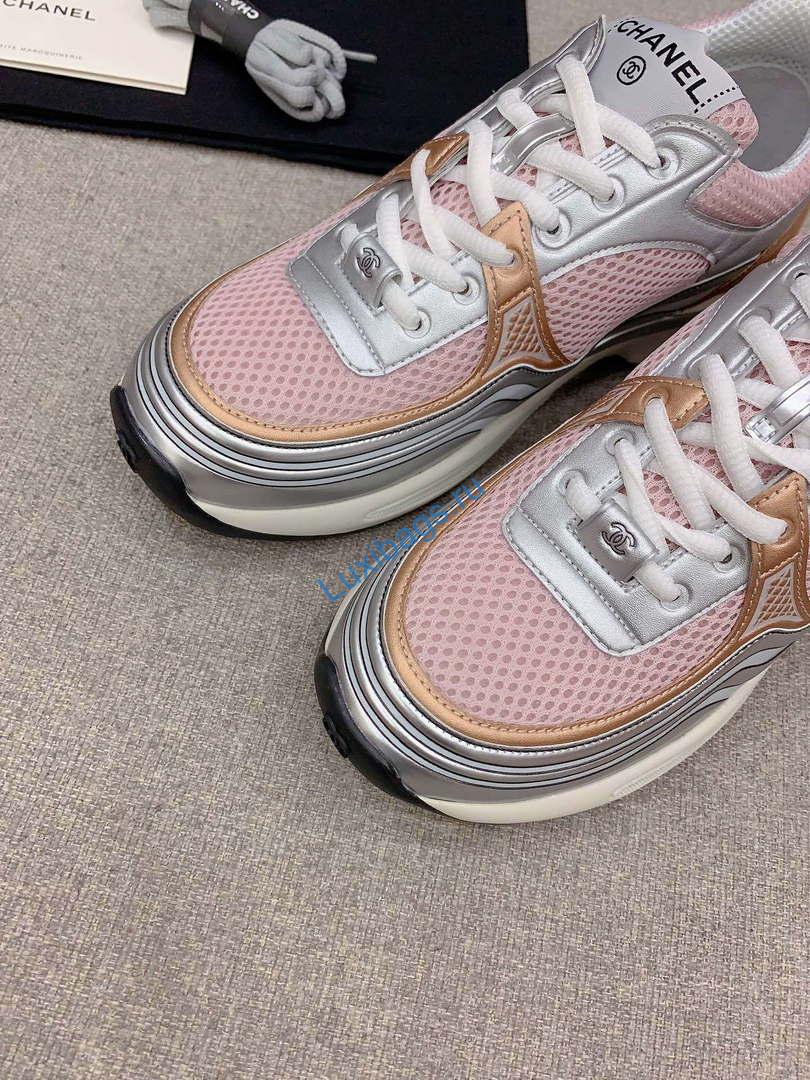 Chanel Women's Sneaker G45077 Designer Trainers Fabric Laminated C90106 | chanel womens sneaker g45077 designer trainers fabric laminated c90106 005