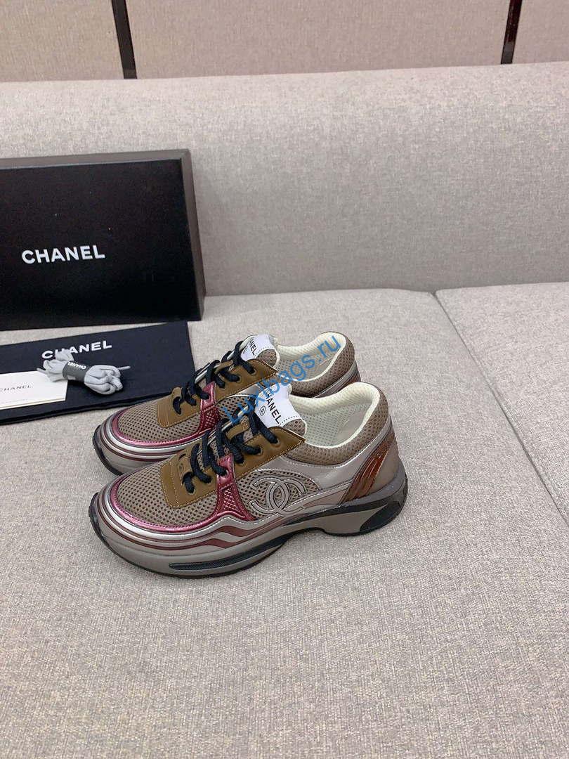 Chanel Women's Sneaker G45077 Designer Trainers Fabric Laminated C90108 | chanel womens sneaker g45077 designer trainers fabric laminated c90108 003