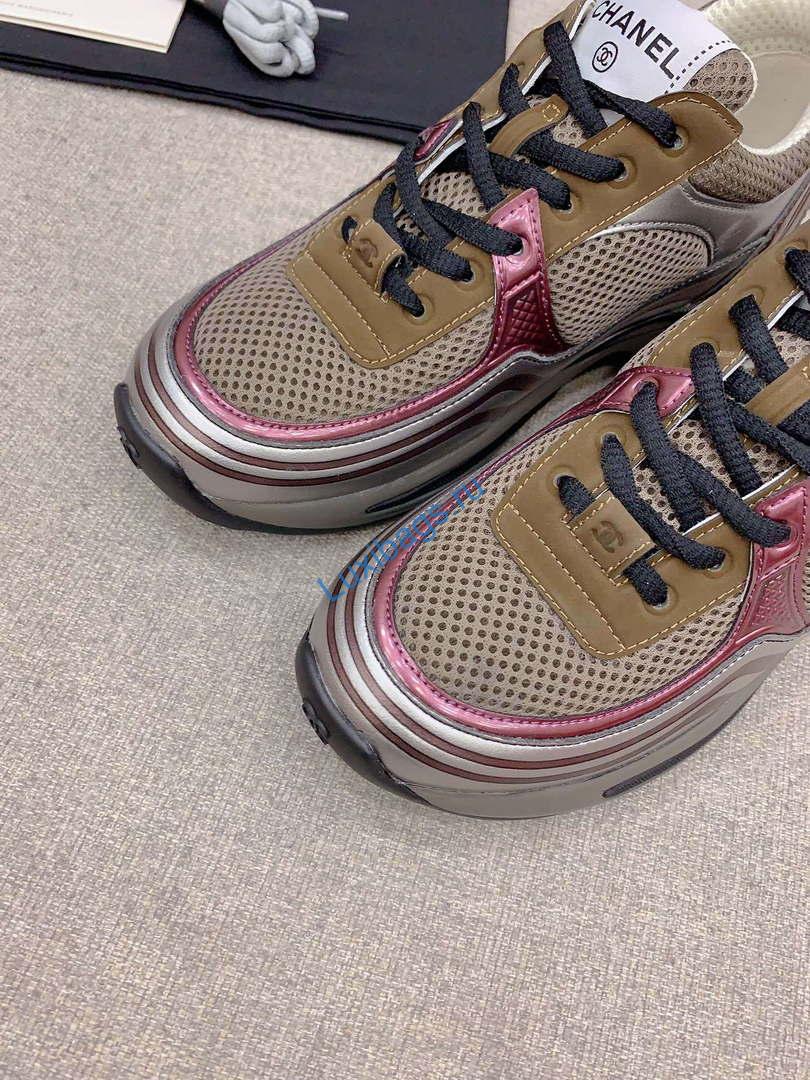 Chanel Women's Sneaker G45077 Designer Trainers Fabric Laminated C90108 | chanel womens sneaker g45077 designer trainers fabric laminated c90108 005