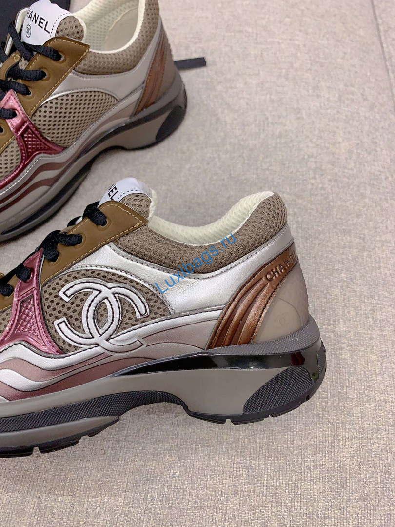 Chanel Women's Sneaker G45077 Designer Trainers Fabric Laminated C90108 | chanel womens sneaker g45077 designer trainers fabric laminated c90108 007