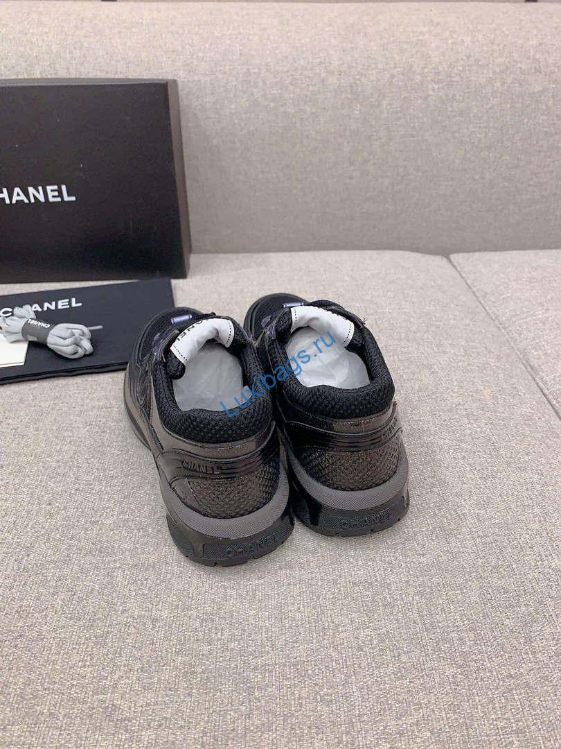 Chanel Women's Sneaker G45077 Designer Trainers Calfskin C90110 | chanel womens sneaker g45077 designer trainers fabric laminated c90110 008