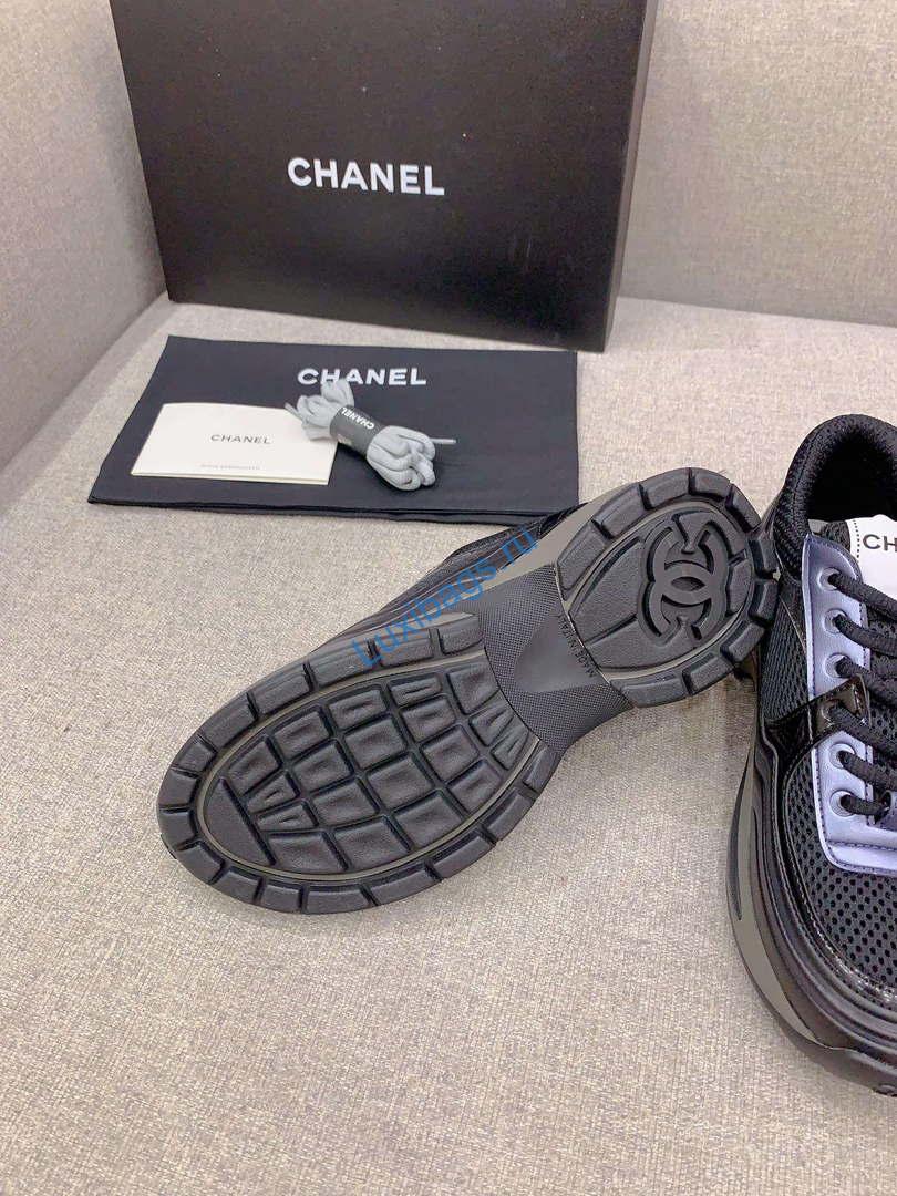 Chanel Women's Sneaker G45077 Designer Trainers Calfskin C90110 | chanel womens sneaker g45077 designer trainers fabric laminated c90110 009