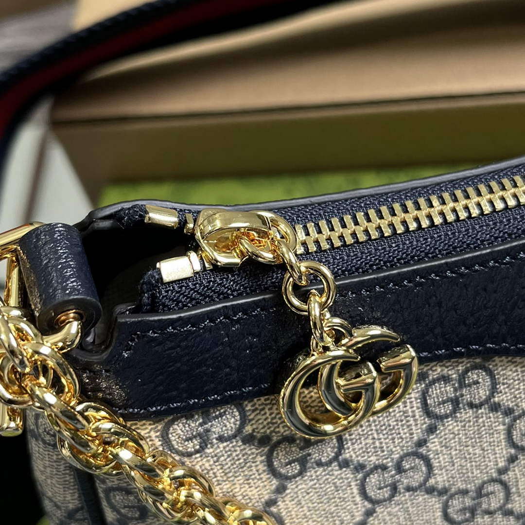 Gucci 735132 Ophidia GG Small Handbag Blue | gucci 735132 ophidia gg small handbag blue 4